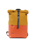 7CLOUDS Rolltop-Rucksack Nomo 7.1 in orange-yellow