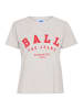 BALL Kurzarm-Bluse BAMALDINI Regular fit in Medium Grey Melange