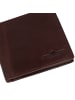Greenburry Newport Geldbörse RFID Schutz Leder 11 cm in coffee