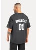 SMILODOX T-Shirt Rayk in Anthrazit