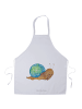 Mr. & Mrs. Panda Küchenschürze Schnecke Sir ohne Spruch in Weiß