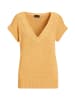 GOLDNER Trageangenehmer Pullunder mit modischem Ausschnitt in honig