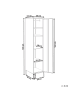 Beliani Büroschränke FROME in Weiß - (W) 38 x (H) 185 x (L) 50 cm