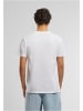 Mister Tee T-Shirt "NYC Old English Wording Patch Tee" in Weiß