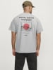 Jack & Jones T-shirt in Light Grey Melange