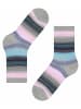 Burlington Socken Stripe in Light grey