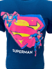 Superman T-Shirt Superman in Dunkelblau