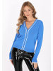 faina Women Cardigan in blue