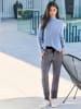 Heine Hose in marine-bleu-gemustert