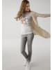 Kangaroos Longstrickjacke in wollweiß-beige