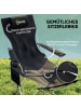 Outsunny Campingstuhl Set,125cm x 48cm x 90cm,schwarz