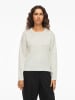 Vila Strickpullover in White Alyssum