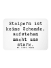 Mr. & Mrs. Panda Magnet Spruch Aus Fehlern lernen mit Spruch in Weiß