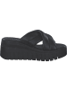 Tamaris Plateau-Pantoletten in BLACK LEATHER
