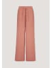 Hessnatur Hessnatur Gewebe Hose Wide Leg aus reiner Bio-Baumwolle in pfirsichrot