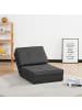 HOMCOM Bodensofa-73L x 61B x 58H cm-Dunkelgrau
