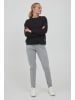 Oxmo Sweatshirt OXGrynet in Schwarz