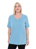 Ulla Popken Shirt in helles petrol