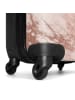 MuchoWow Suitcase, Koffer, Reisekoffer Marmor rosa