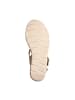 Tamaris Flache Ledersandalen Braun