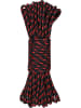 Normani Outdoor Sports Allzweck-Outdoor-Seil 5 mm x 15 m Chetwynd in Schwarz/Rot