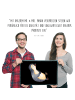 Mr. & Mrs. Panda Filzmatte Pinguin Lachen ohne Spruch in Schwarz