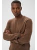 Matinique Strickpullover MAHenri Gerade Passform in Morel Melange