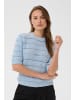 Kaffe Strickpullover KAkaren Regular fit in Blue Fog