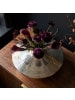 FineBuy Vase in Silber / Aluminium / 35x35x17