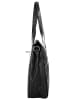 SPIKES & SPARROW Shopper echt Leder in schwarz