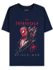 Spiderman T-Shirt "Spider-Man - The Incredible Men's Short Sleeved T-shirt" in Blau