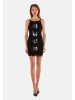 TOOCHE Kleid "Schmetterling" in Schwarz