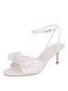 Ital-Design High-Heel Sandalette in Weiß