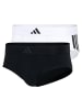 adidas 2er Pack Brief Active Flex Cotton 3-Stripes in Mehrfarbig