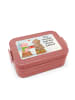 Mr. & Mrs. Panda MEPAL Bentobox Glühschwein Sause Design mit Spruch in Rot Pastell