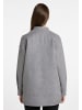 DreiMaster Vintage Damen Übergangsjacke Aus Wollgemisch in Grau Melange