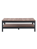 CALICOSY Couchtisch 11864133 in Schwarz - (W) 117.3  x (H) 40  x (L) 60  cm