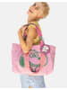 Fritzi aus Preußen Tasche PeanutsTM x fritzi Izzy Medium Smile Flocked in Pink