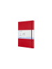 Moleskine Skizzenbuch mit festem Einband, 165g-Papier in Rot