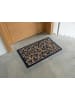 Beliani Fußmatte NUNIVAK in /Beige/Blau - (W) 50 x (L) 80 cm
