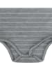Normani Outdoor Sports 2er Pack Bio Baby-Body Langarm Wickelbody in Grau/Anthrazit