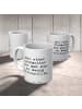 Mr. & Mrs. Panda Tasse Großmutter Strickpullis mit Spruch in Weiß