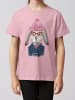 wat? Apparel T-Shirt Hase in Rosa