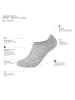 camano Baumwolle Unisex-Sneaker-Socken 5 Paar mesh ventilation in hellgrau