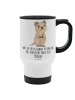 Mr. & Mrs. Panda To-Go-Becher Quokka Happy mit Spruch in Weiß