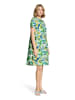 CARTOON Casual-Kleid mit Eingrifftaschen in Nature/Green