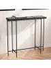 KADIMA DESIGN Konsolentisch 90x29x85 cm Design Anrichte Glas Flur,