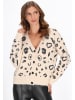 faina Women Cardigan in light beige