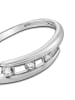 BALIA 333 Weißgold - 8 Karat Damen Ringe 3er Zirkonia Fingerring 58 (18,5)