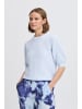 b. young Strickpullover BYOMEA Regular fit in Cashmere Blue Melange